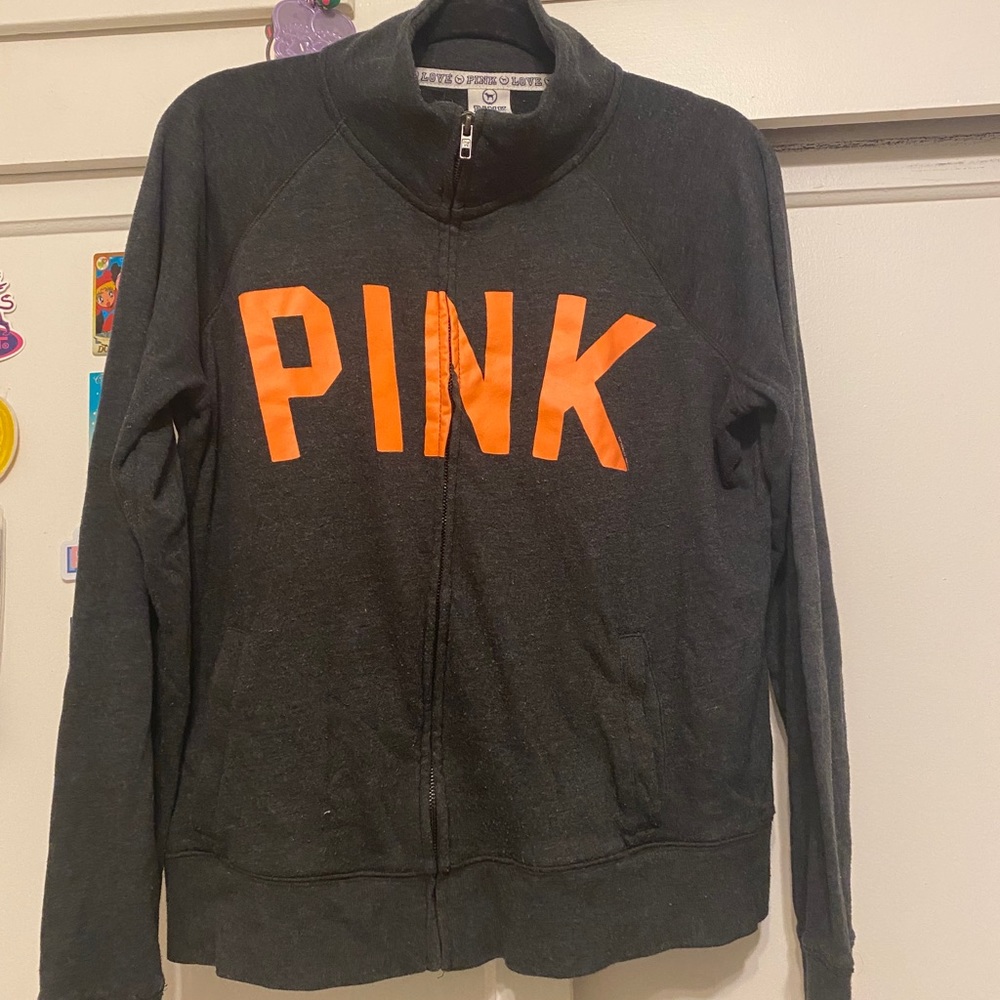 Victoria’s Secret pink zip up sweatshirt